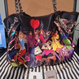 Henri Bendel Large Graphic Tote